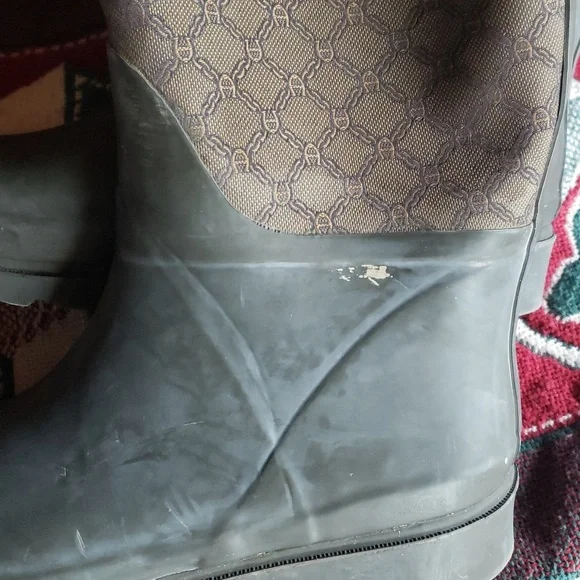 ETIENNE AIGNER E-Wakely Rain Boots / Wellingtons - Designer - 10M  - GVC - Picture 12 of 13